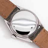 1954 Vintage Rolex Oyster Perpetual 34 Waffle Dial Chronometer Ref. 6285 Stainless Steel Watch (# 15642)