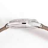 1954 Vintage Rolex Oyster Perpetual 34 Waffle Dial Chronometer Ref. 6285 Stainless Steel Watch (# 15642)