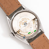 1954 Vintage Rolex Oyster Perpetual 34 Waffle Dial Chronometer Ref. 6285 Stainless Steel Watch (# 15642)