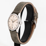 1954 Vintage Rolex Oyster Perpetual 34 Waffle Dial Chronometer Ref. 6285 Stainless Steel Watch (# 15642)