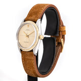 vintage rolex oyster perpetual zephyr ww, crown view