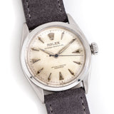 vintage rolex op waffle dial, on its back