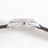 vintage rolex op waffle dial, crown view