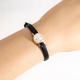 vintage omega ladies ww 1964, wrist shot close up