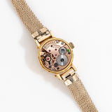 vintage omega ladies ww 1972, movement shot