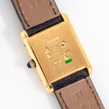 vintage cartier tank ww, case back