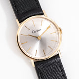 vintage cartier ronde ww, on its back