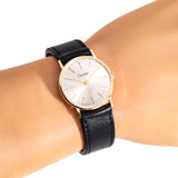 vintage cartier ronde ww, wrist shot close up