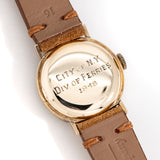 vintage elgin ygfilled ww, case back