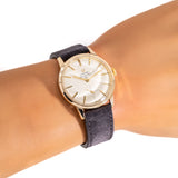 vintage omega seamaster 30 ww, wrist shot close up