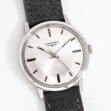 vintage longines ww ss, on its back