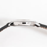 vintage longines ww ss, case shot