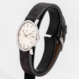 vintage longines ww ss, side view