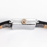 vintage bulova square-shaped ww, crown shot