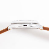 vintage rolex oyster ww dial shot, side case view