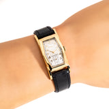 vintage benrus curvex ww, wrist shot close up