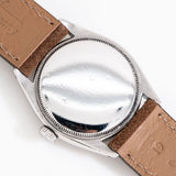 vintage rolex oyster ww, case back shot