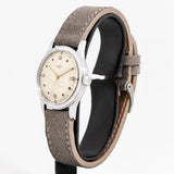 vintage guebelin ww, dial shot, side view