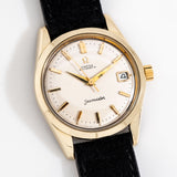 vintage omega seamaster ww, on its back