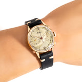 vintage minerva ww chronograph, wrist shot