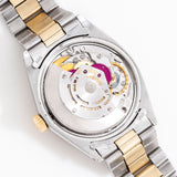 vintage rolex date two tone ww, movement shot