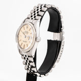 vintage rolex datejust linen 1980 ww, side view