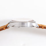 vintage omega ww2 wristwatch, case shot