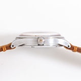 vintage omega ww2 wristwatch, crown shot