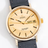 omega seamaster deville ww, on its back