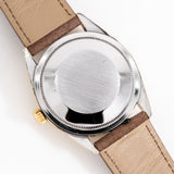 vintage rolex op yg shell ww, case back