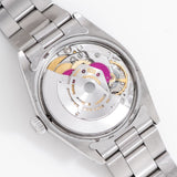 vintage rolex date black ww, movement shot