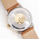 vintage omega constellation yg, case back