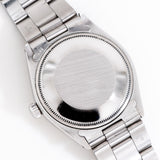 vintage rolex air king ww, case back