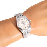 vintage rolex air king ww, wrist shot close up