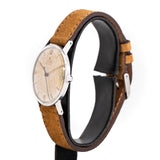 vintage rolex precision ss ww zurich, side view