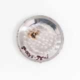 vintage lecoultre wrist alarm ww, interior case back