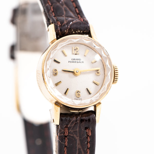 1960 s Vintage Girard Perregaux Ref. B2317 Ladies Sized 10k Gold