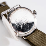 vintage rolex ww1, case back