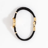 vintage rolex ladies waffle texture ww, side view