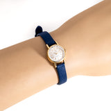 vintage omega ladies meister ww, wrist shot close up