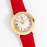 vintage ladies omega ufo ww, on its back