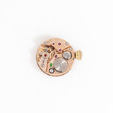 vintage omega hooded lugs ladies watch, movement shot