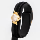 vintage omega hooded lugs ladies watch, crown shot