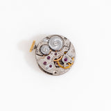 vintage rolex ladies waffle texture ww, movement shot