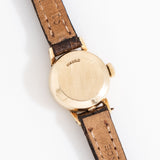 1969 Vintage Ladies Omega Ladymatic Ref. SS5740-1 Solid 14k Yellow Gold Watch (# 15713)