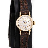 1969 Vintage Ladies Omega Ladymatic Ref. SS5740-1 Solid 14k Yellow Gold Watch (# 15713)