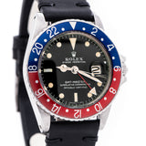 1967 Vintage Rolex GMT-MASTER "Long E" Ref. 1675 Stainless Steel Watch (# 14234)