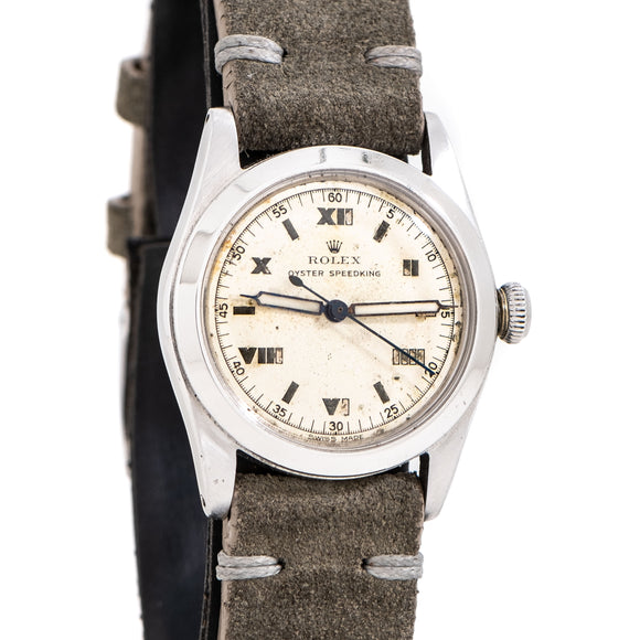 1945 Vintage Rolex Oyster Speedking Ref. 4220 Watch in Stainless