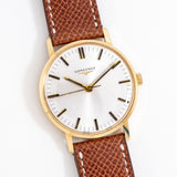 1974 Vintage Longines Ref. 4030-3 Watch in Solid 18k Yellow Gold (# 14940)