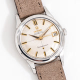 vintage omega constellation ww, on its back